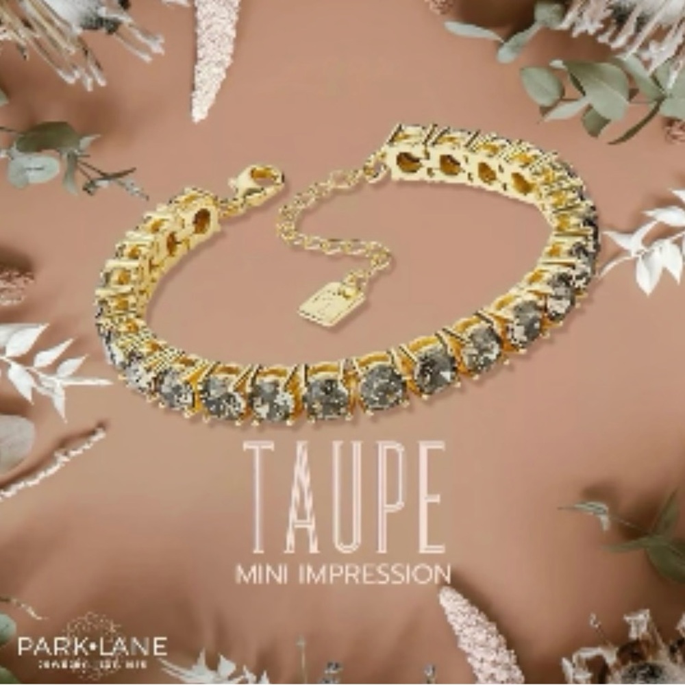 Park Lane Taupe Mini Impression Bracelet! BNWT! Limited Edition! Sold Out!!